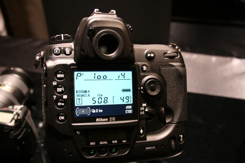 Illustration for article titled Hands On D3 and D300 Impressions: Beefy and Beautiful